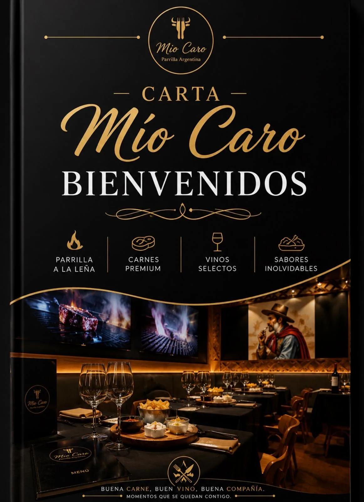 Carta Mío Caro bienvenida