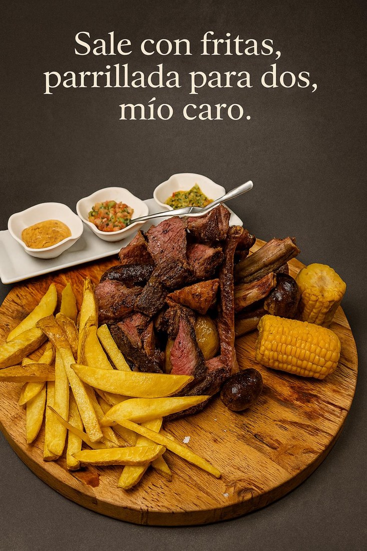 Parrillada argentina para compartir
